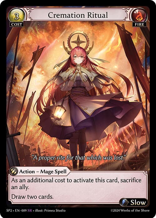 Cremation Ritual — Supporter Pack 2 card