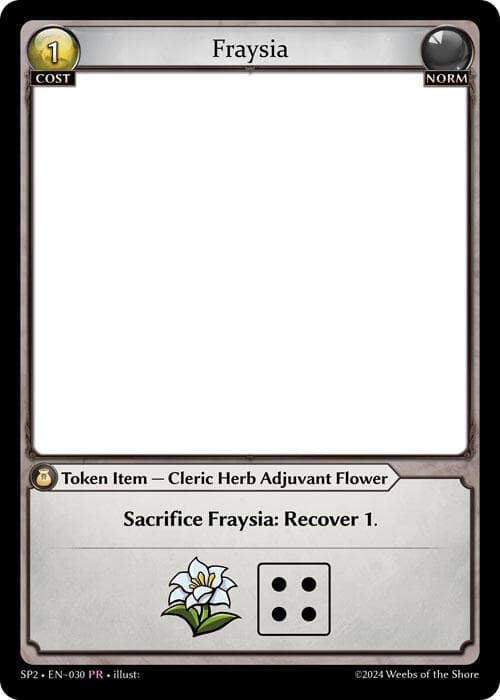 Fraysia — Supporter Pack 2 card