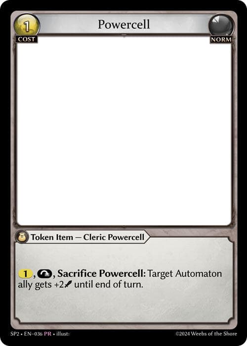 Powercell — Supporter Pack 2 card