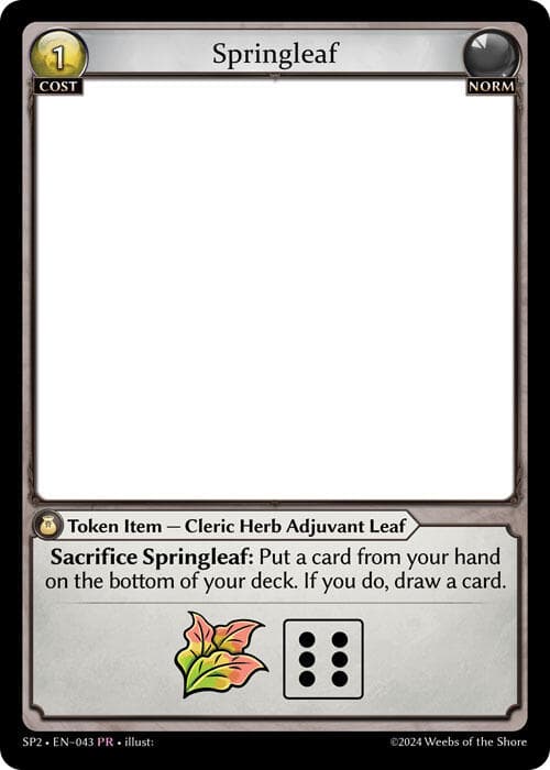 Springleaf — Supporter Pack 2 card