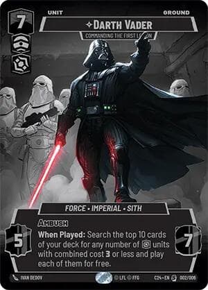 Darth Vader - Commanding the First Legion — 2024 Convention Exclusive card