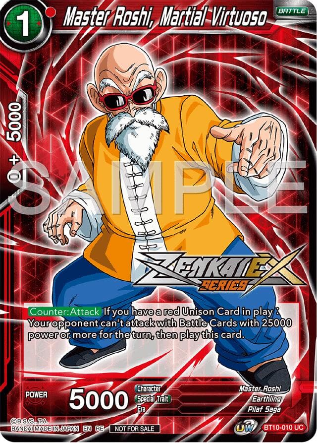 Master Roshi, Martial Virtuoso (Event Pack 15) — Promotion Cards card
