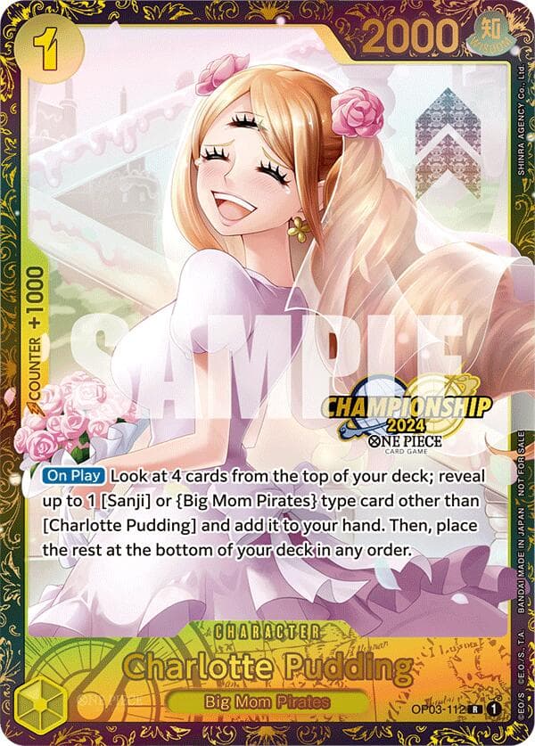 Charlotte Pudding (Championship 2024) — One Piece Promotion Cards card