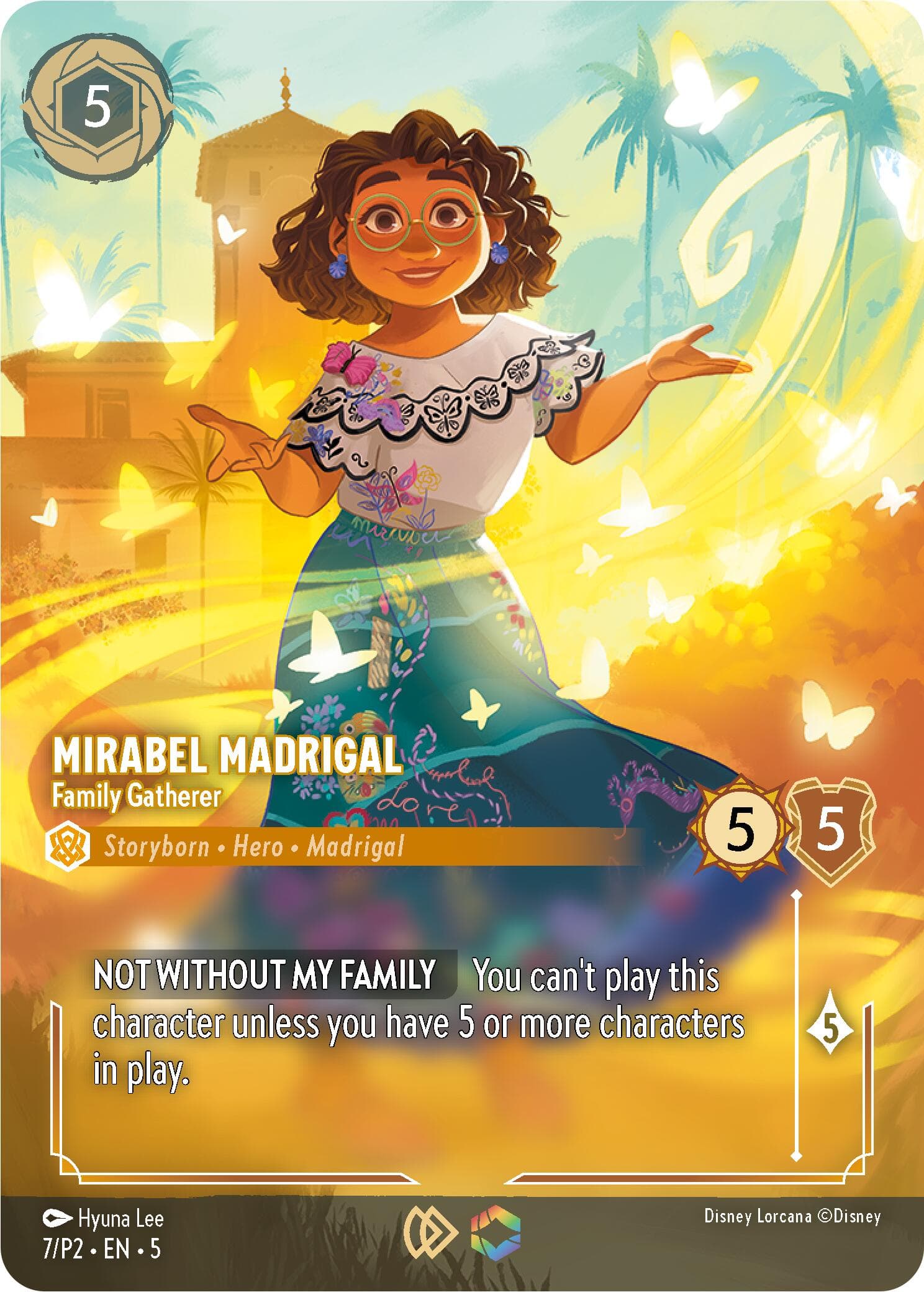 Mirabel Madrigal - Family Gatherer (Store Championship) — Disney Lorcana Promo Cards card