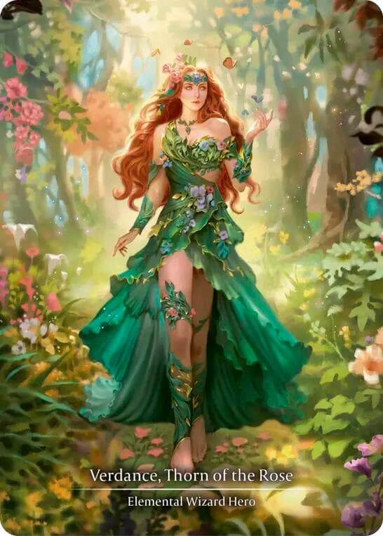 Verdance, Thorn of the Rose (Marvel) — Rosetta card