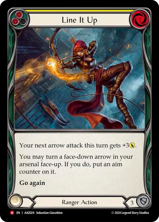 Line It Up — Armory Deck: Azalea card