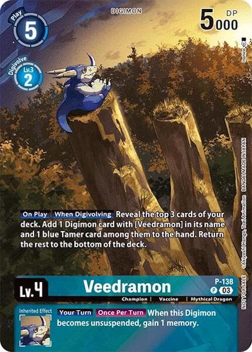 Veedramon (Update Pack 2024) — Digimon Promotion Cards card