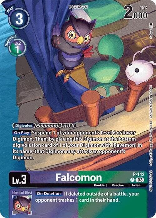 Falcomon (Update Pack 2024) — Digimon Promotion Cards card