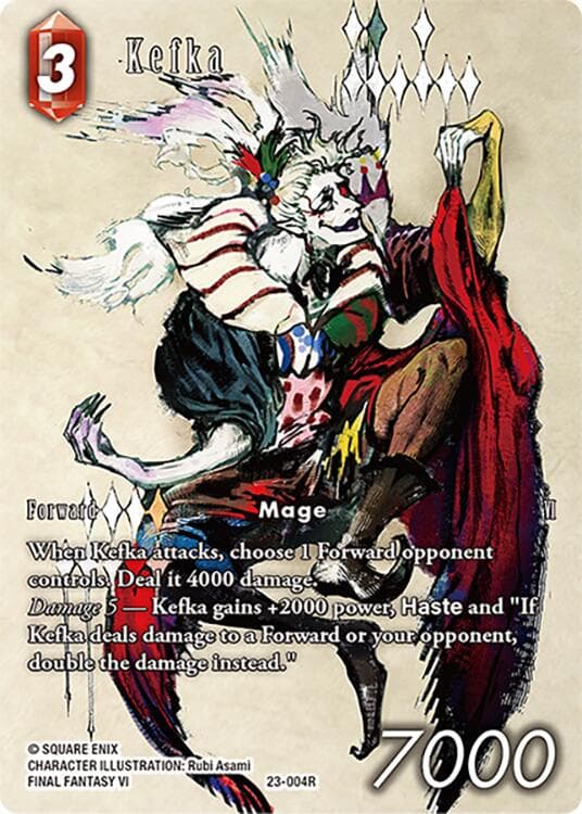 Kefka (Full Art) — Hidden Trials card