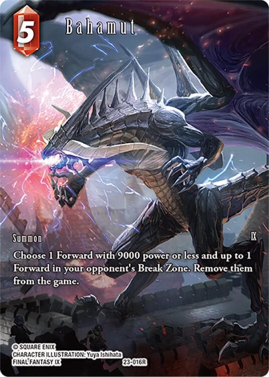 Bahamut (Full Art) — Hidden Trials card