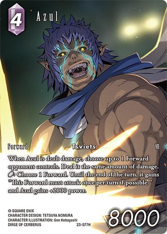 Azul (Full Art) — Hidden Trials card
