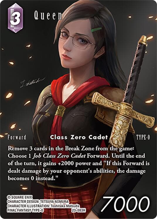 Queen (Full Art) — Hidden Trials card