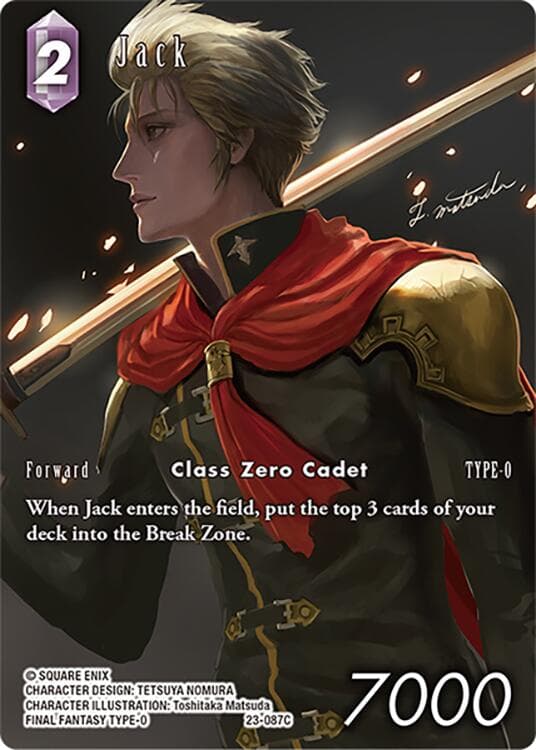 Jack (Full Art) — Hidden Trials card