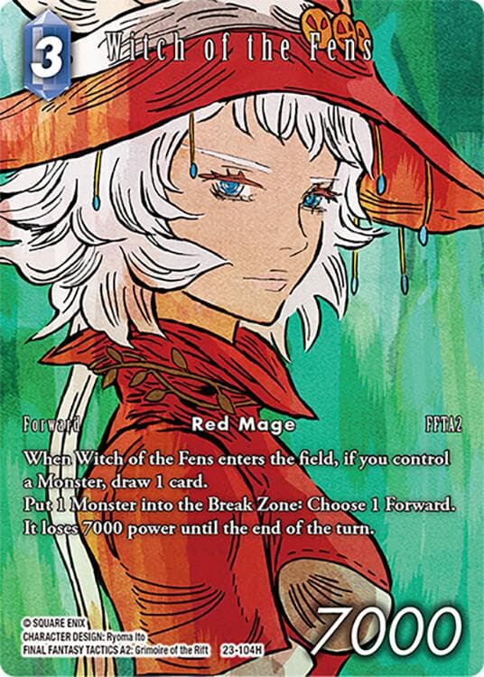 Witch of the Fens (Full Art) — Hidden Trials card
