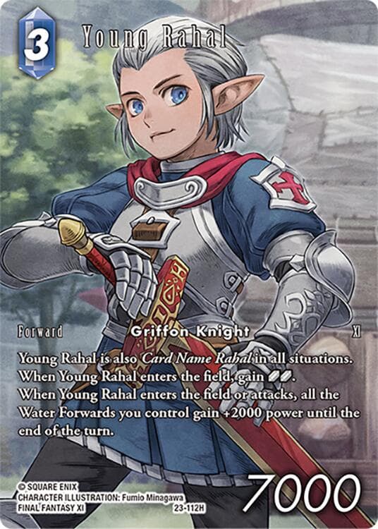 Young Rahal (Full Art) — Hidden Trials card