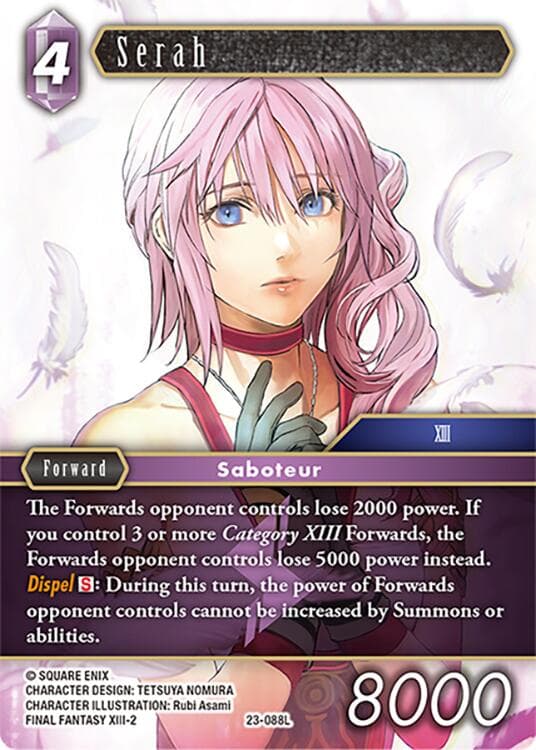 Serah — Hidden Trials card