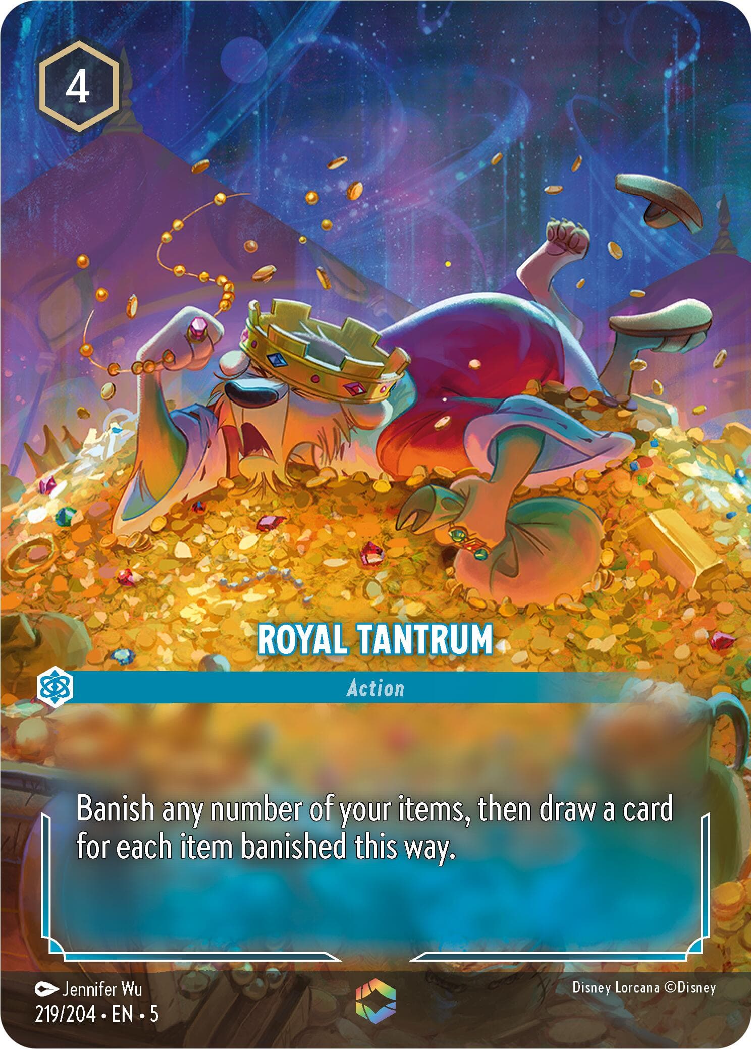 Royal Tantrum (Enchanted) — Shimmering Skies card
