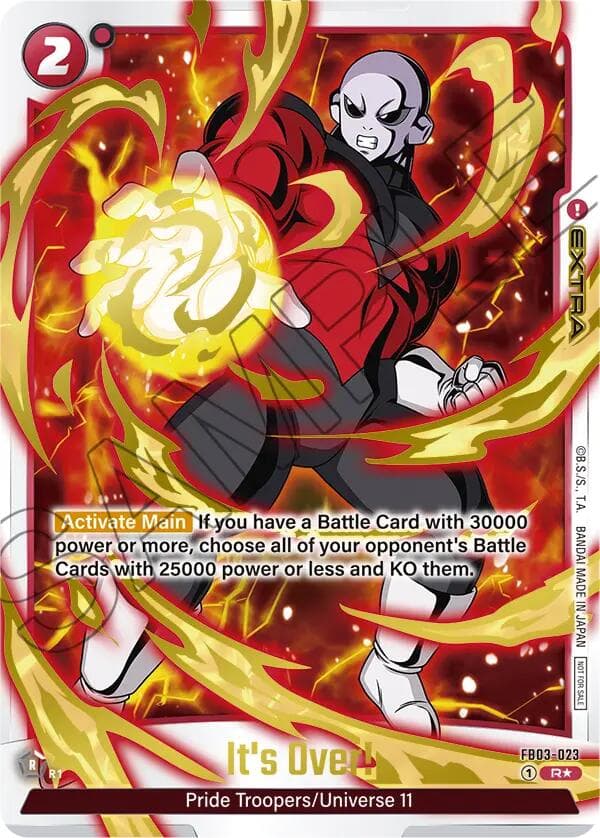 It's Over! - FB03-023 (Championship Pack 02) (Gold) — Tournament and Championship Promos card