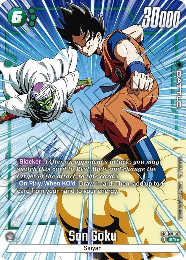 Son Goku - FB03-064 (Alternate Art) — Raging Roar card