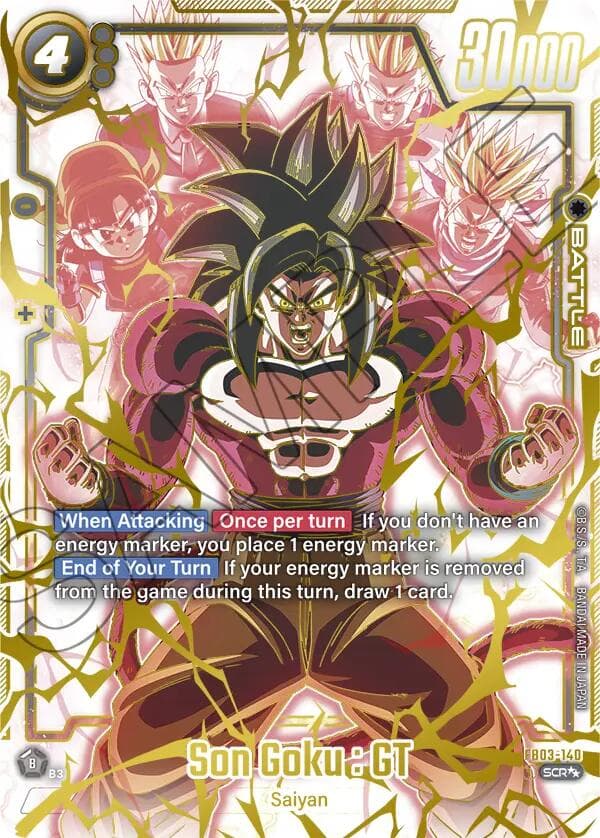 Son Goku : GT - FB03-140 (Super Alternate Art) — Raging Roar card
