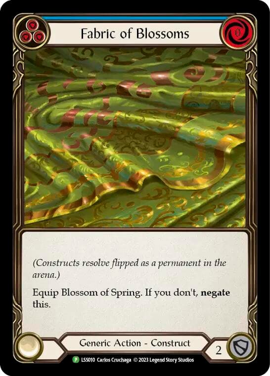 Fabric of Blossoms - LSS010 — Flesh and Blood: Promo Cards card