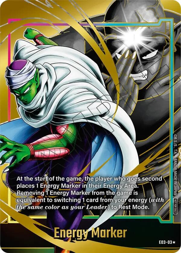 Energy Marker (E03-03) (Gold) — Fusion World Energy Markers card