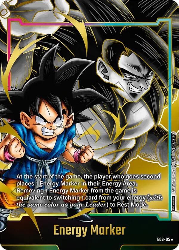 Energy Marker (E03-05) (Gold) — Fusion World Energy Markers card