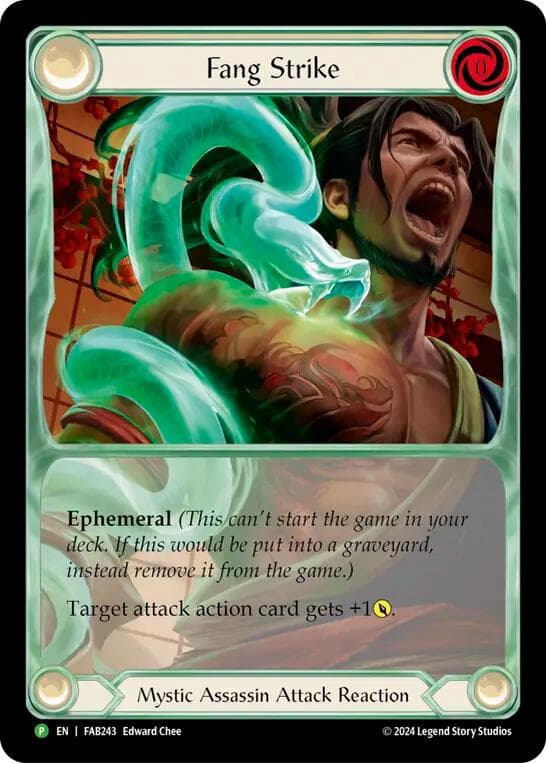 Fang Strike - FAB243 — Flesh and Blood: Promo Cards card