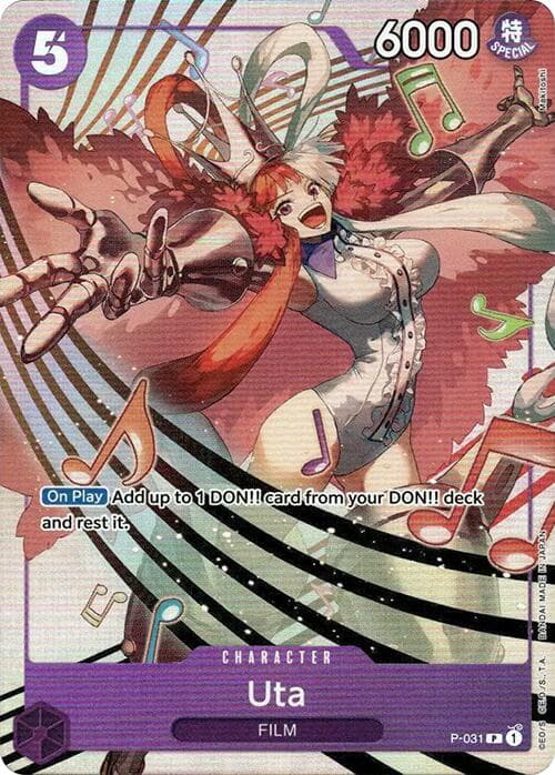 Uta - P-031 (Premium Card Collection -Uta-) — One Piece Promotion Cards card