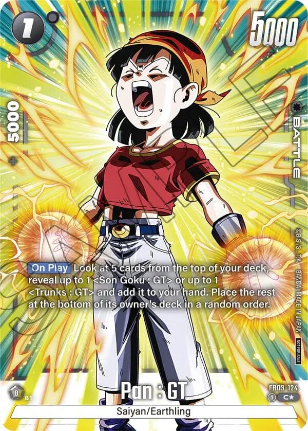 Pan : GT (Tournament Pack -Winner- 03) — Tournament and Championship Promos card
