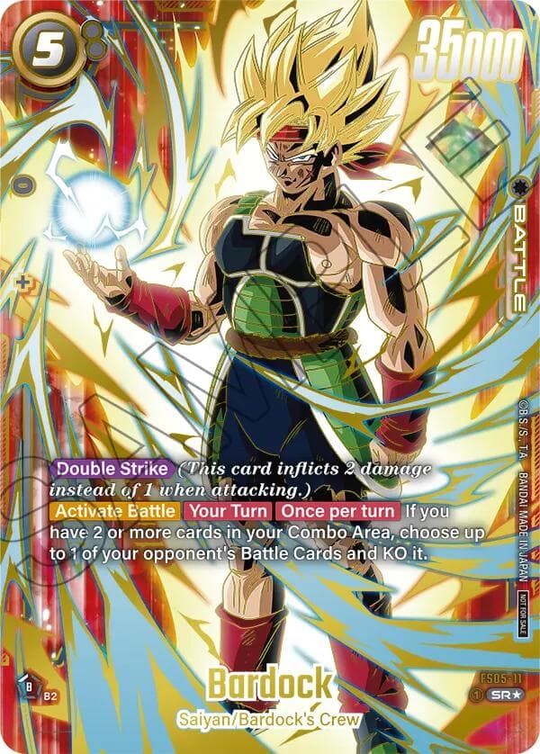 Bardock - FS05-11 (Championship 2024-2025 Regionals) — Tournament and Championship Promos card
