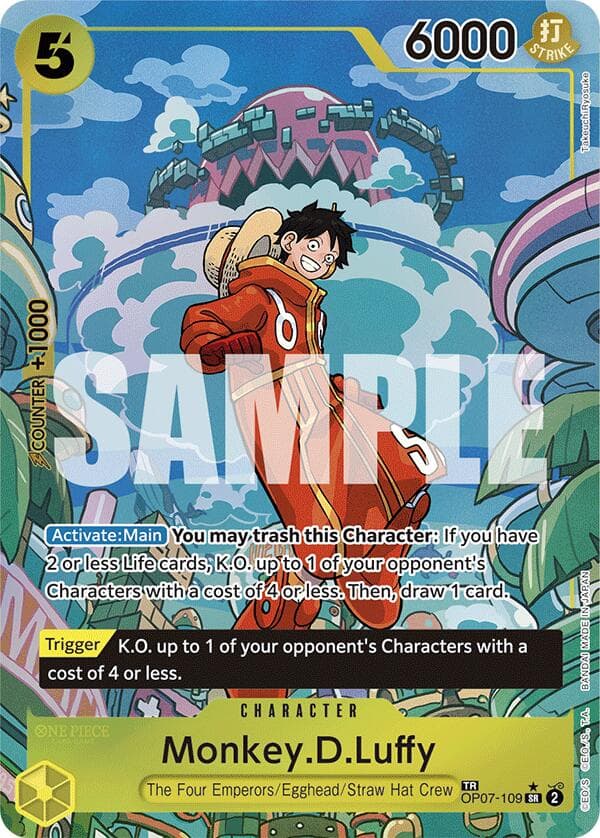 Monkey.D.Luffy (TR) — Two Legends card