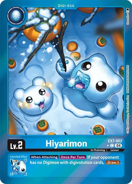 Hiyarimon (Foil) — Digimon LIBERATOR card