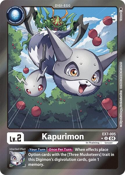 Kapurimon (Foil) — Digimon LIBERATOR card