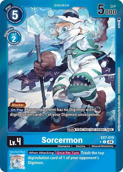 Sorcermon (Foil) — Digimon LIBERATOR card