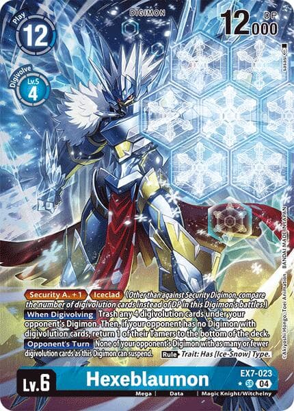 Hexeblaumon (Alternate Art) — Digimon LIBERATOR card