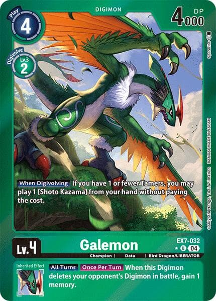 Galemon (Foil) — Digimon LIBERATOR card