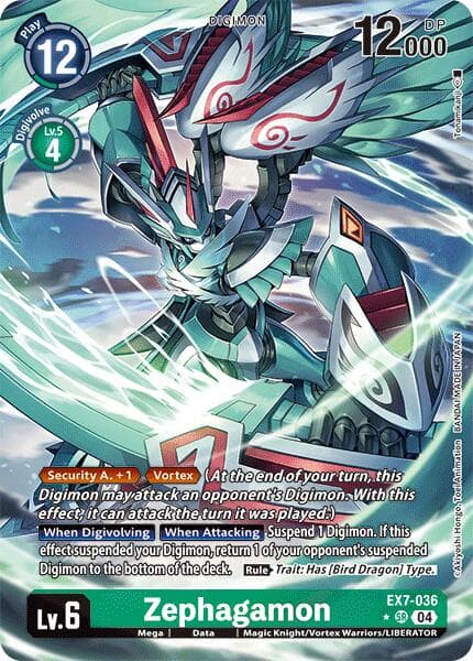 Zephagamon (Alternate Art) — Digimon LIBERATOR card