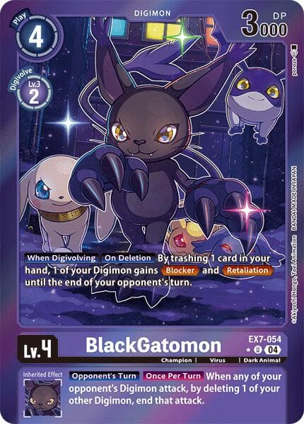 BlackGatomon (Foil) — Digimon LIBERATOR card