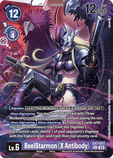 BeelStarmon (X Antibody) — Digimon LIBERATOR card