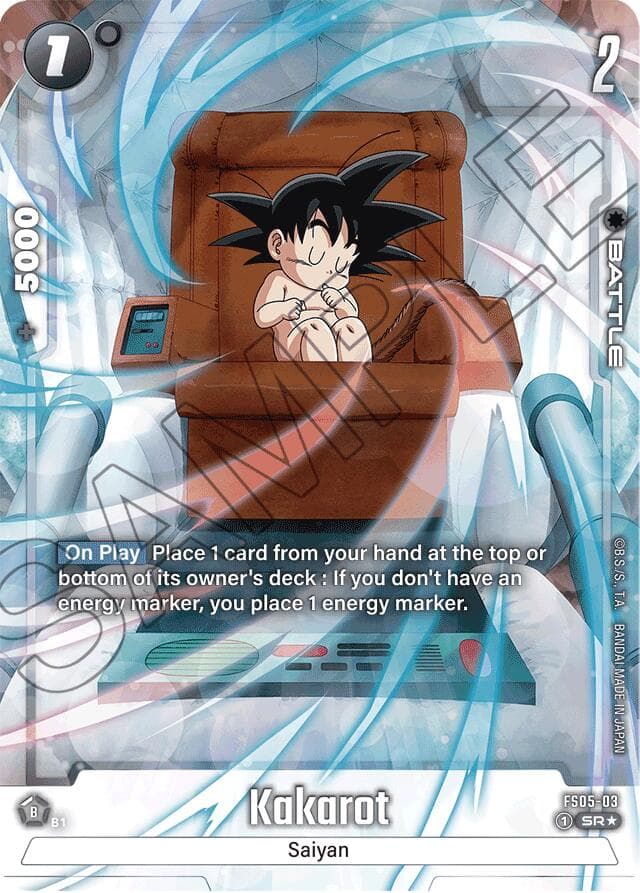 Kakarot (Bonus Pack Alternate Art) — Starter Deck 5: Bardock card