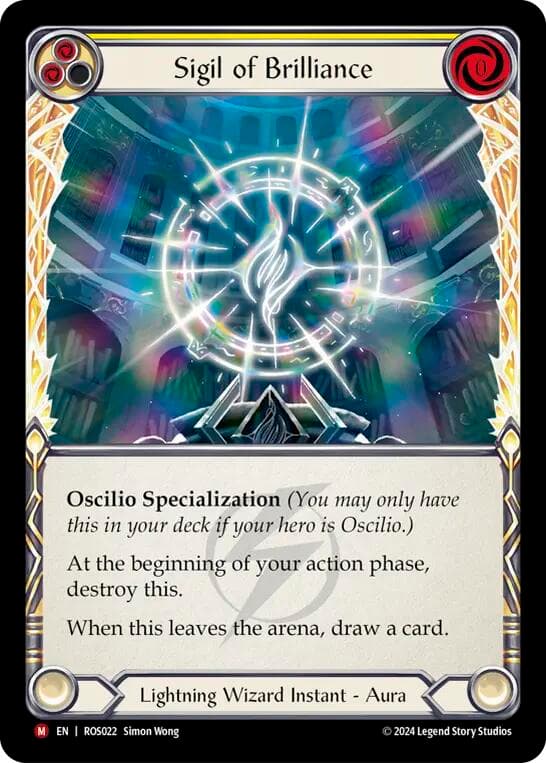 Sigil of Brilliance — Rosetta card