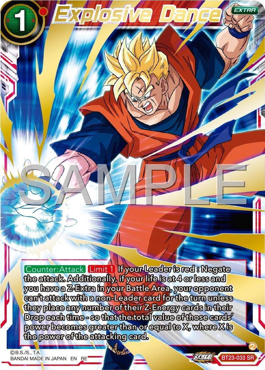 Explosive Dance (Reprint) — Expansion Deck Box Set 24: Premium 7th Anniversary Box 2024 card