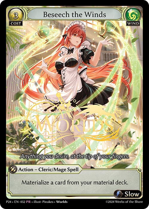Beseech the Winds — Promotional Cards card