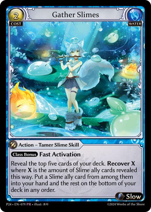 Gather Slimes — Promotional Cards card