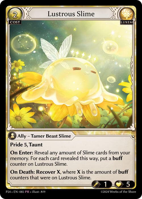 Lustrous Slime — Promotional Cards card