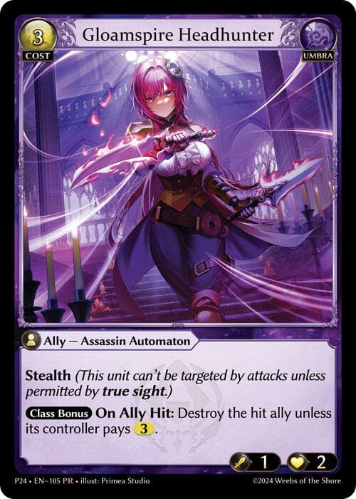 Gloamspire Headhunter — Promotional Cards card