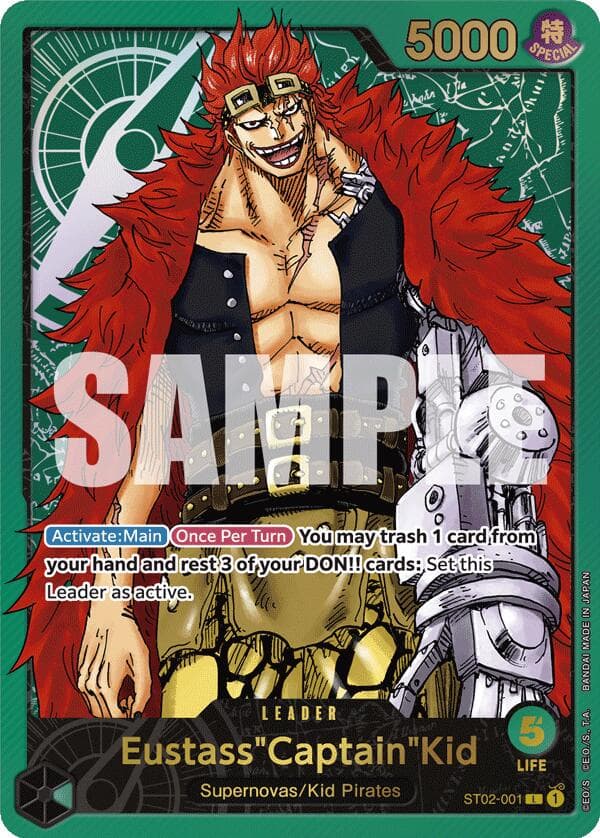 Eustass"Captain"Kid (Premium Card Collection -Leader Collection-) — One Piece Promotion Cards card