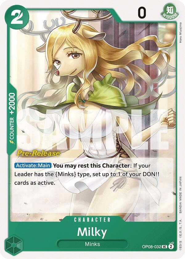 Milky — Two Legends Pre-Release Cards card