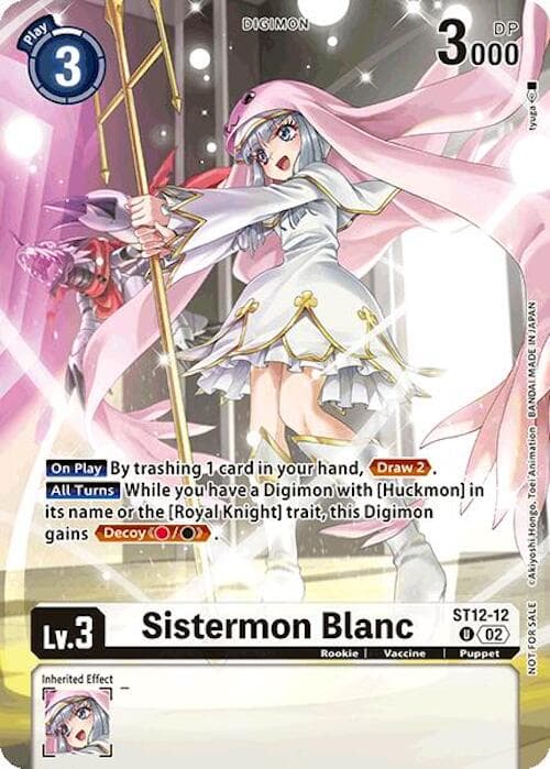 Sistermon Blanc (Event Pack 7) — Starter Deck 12: Jesmon card